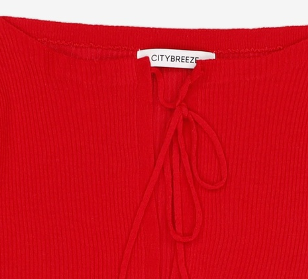 시티브리즈(CITYBREEZE) 니트 레이스업 가디건_6COLORS FREE