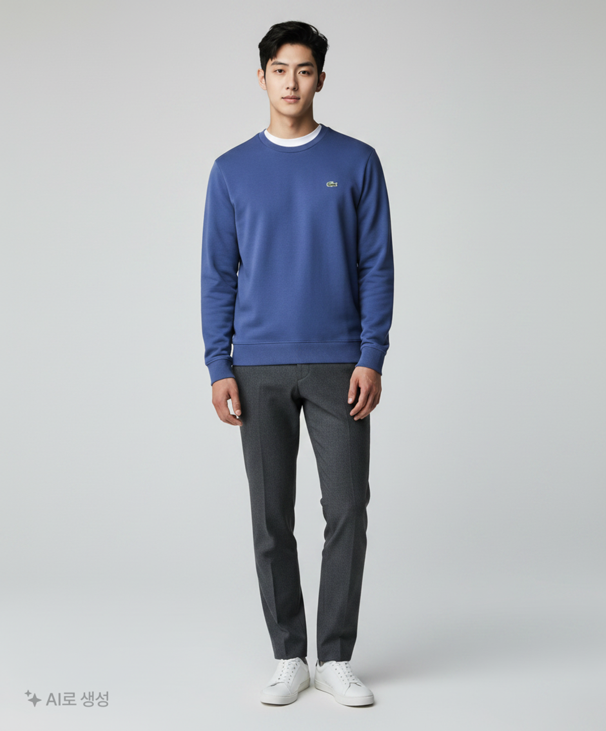 라코스테(LACOSTE) 남성 라운드 맨투맨 LCST SH538E-20AF9F 105