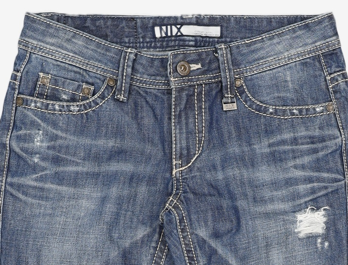 닉스(NIX) 청/데님 팬츠 27