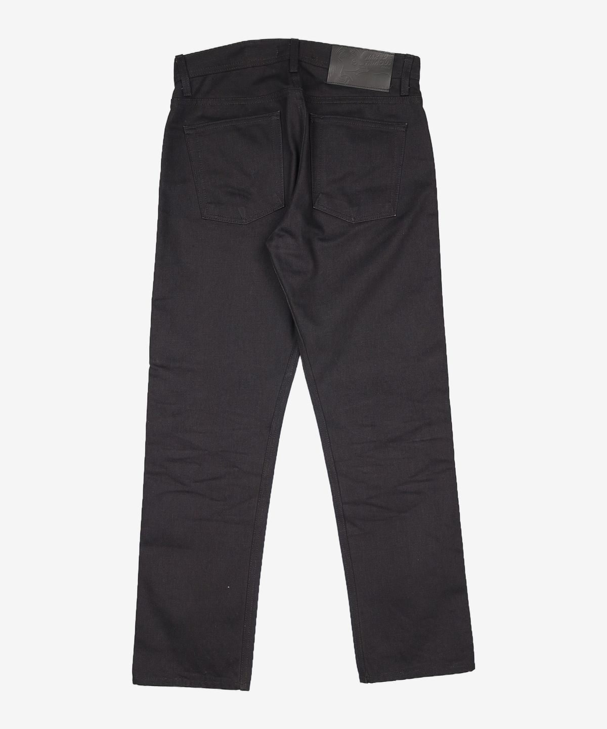 네이키드앤페이머스(NAKED&FAMOUS) WeirdGuy Solid Black Selvedge 31