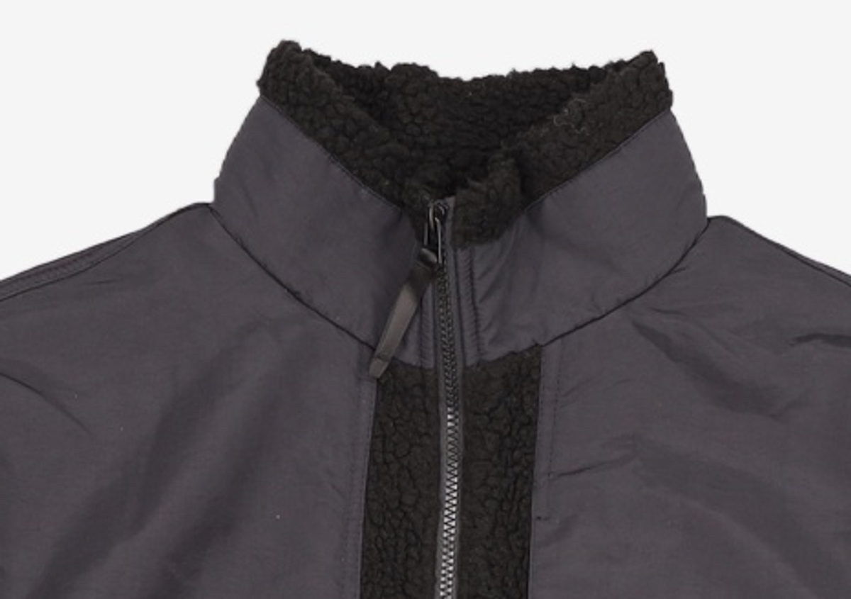 에이카화이트(AECA) AECA STANDARD SHERPA JACKET-BLACK M