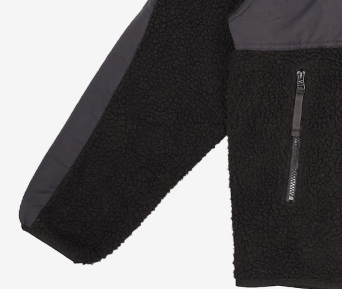 에이카화이트(AECA) AECA STANDARD SHERPA JACKET-BLACK M