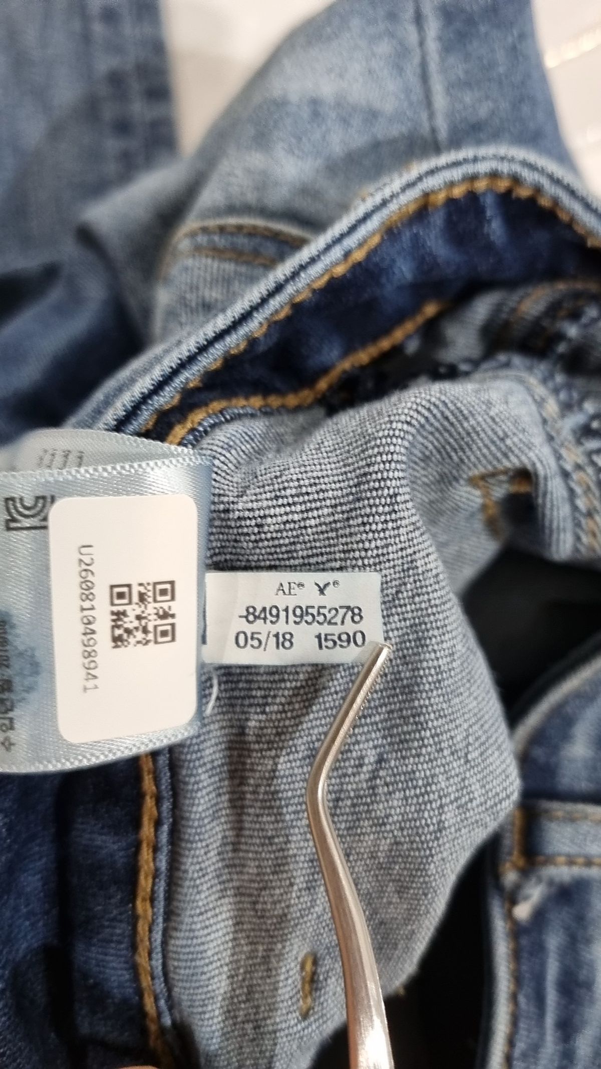 아메리칸이글(AMERICANEAGLE) 청/데님 팬츠 XXS