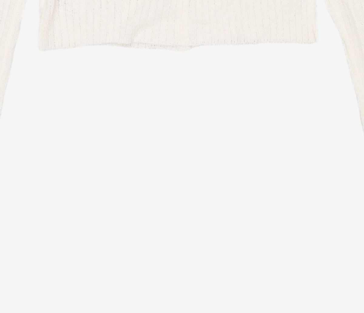 미쏘(MIXXO) [리오더]부클 골지 크롭 가디건 CKD622T RE_MIWCKD81QT M