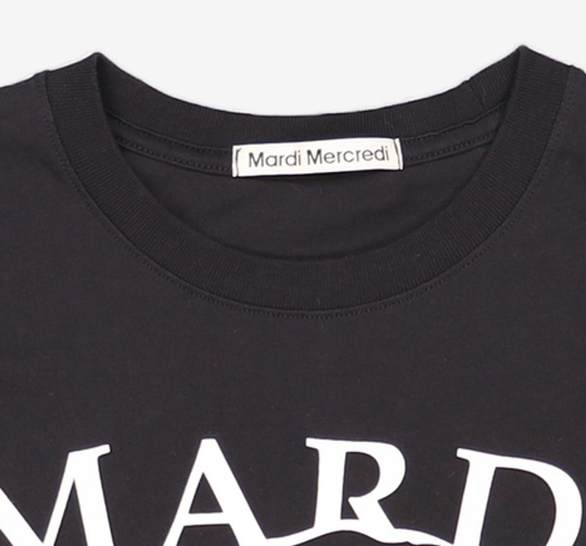 마르디 메크르디(MARDI MERCREDI) 반소매 티셔츠 ONE SIZE
