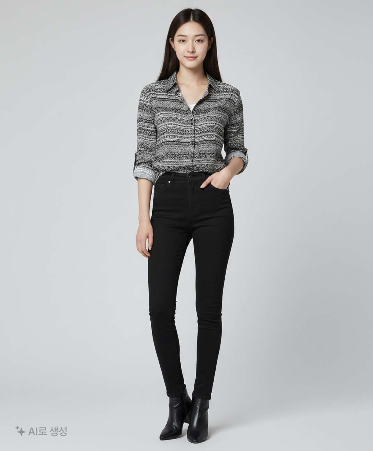 디바이디드에이치앤엠(DIVIDED H&M) 캐주얼 셔츠 155/76A