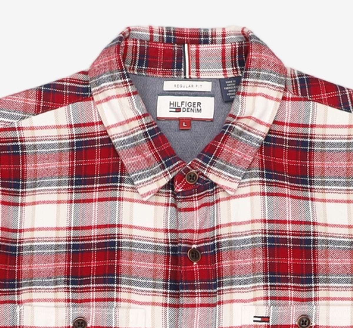 힐피거데님(Hilfiger Denim by Tommy Hilfiger) 캐주얼 셔츠 L