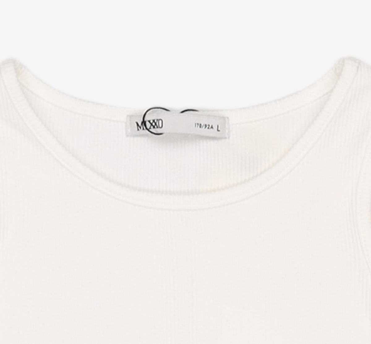 미쏘(MIXXO) 반팔 숄더 컷아웃 티셔츠_MIWHWE539A L