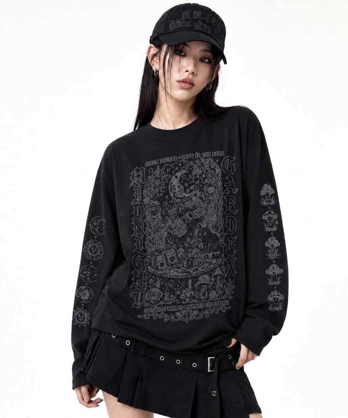 아티스트웨어(ARTISTWEAR) 미스틱가든 긴팔티-2COLOR