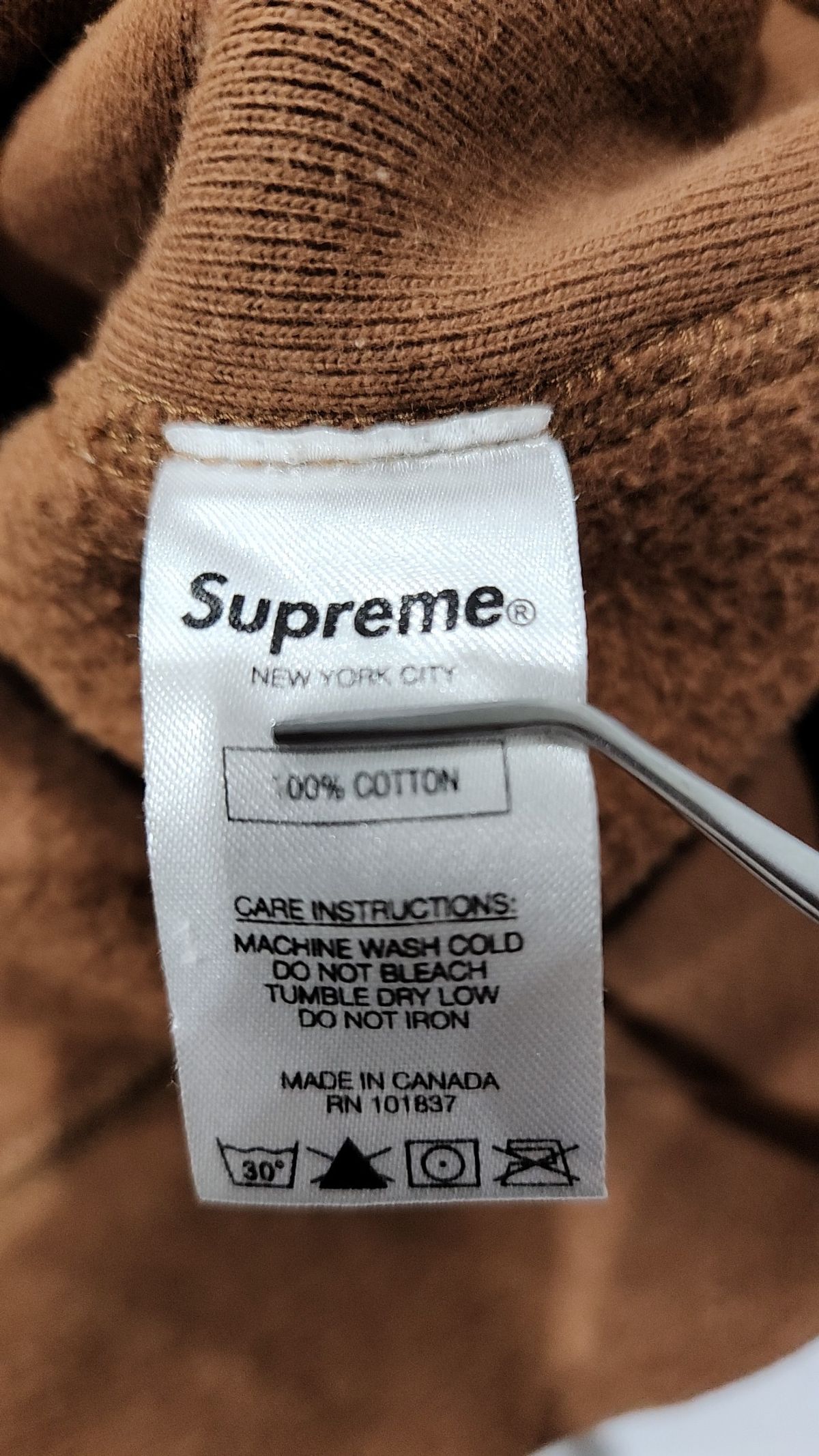 슈프림(SUPREME) 후드 티셔츠 L