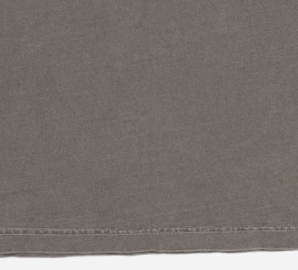 노매뉴얼(NOMANUAL) MOLTING T-SHIRT - CHARCOAL 95