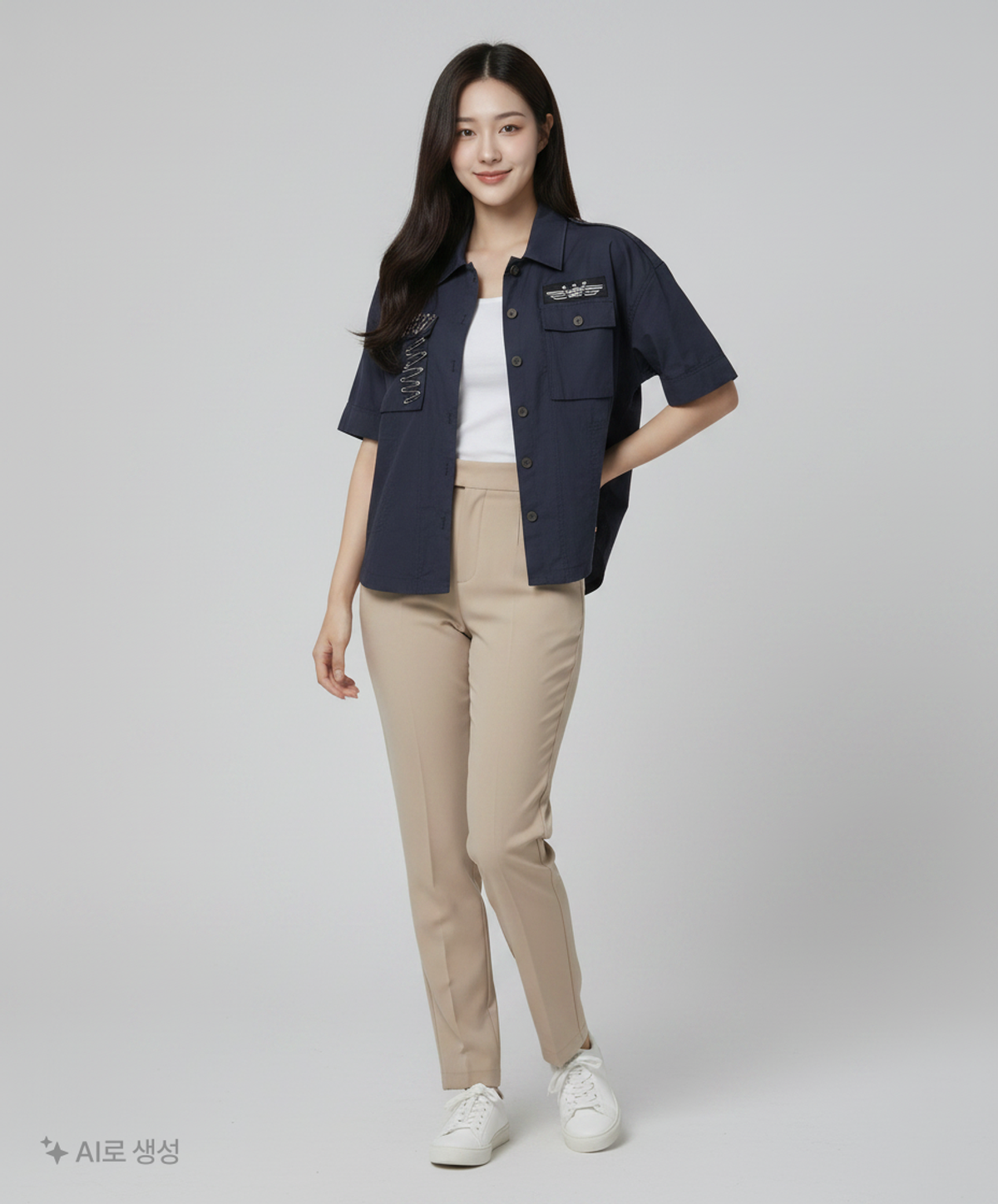 랩(LAP) 캐주얼 셔츠 S