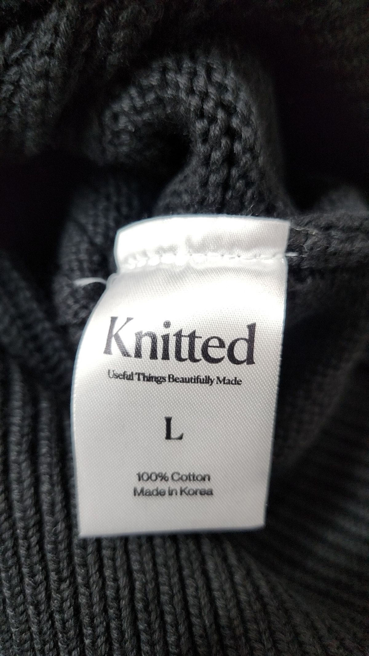 니티드(KNITTED) 니트/스웨터 L