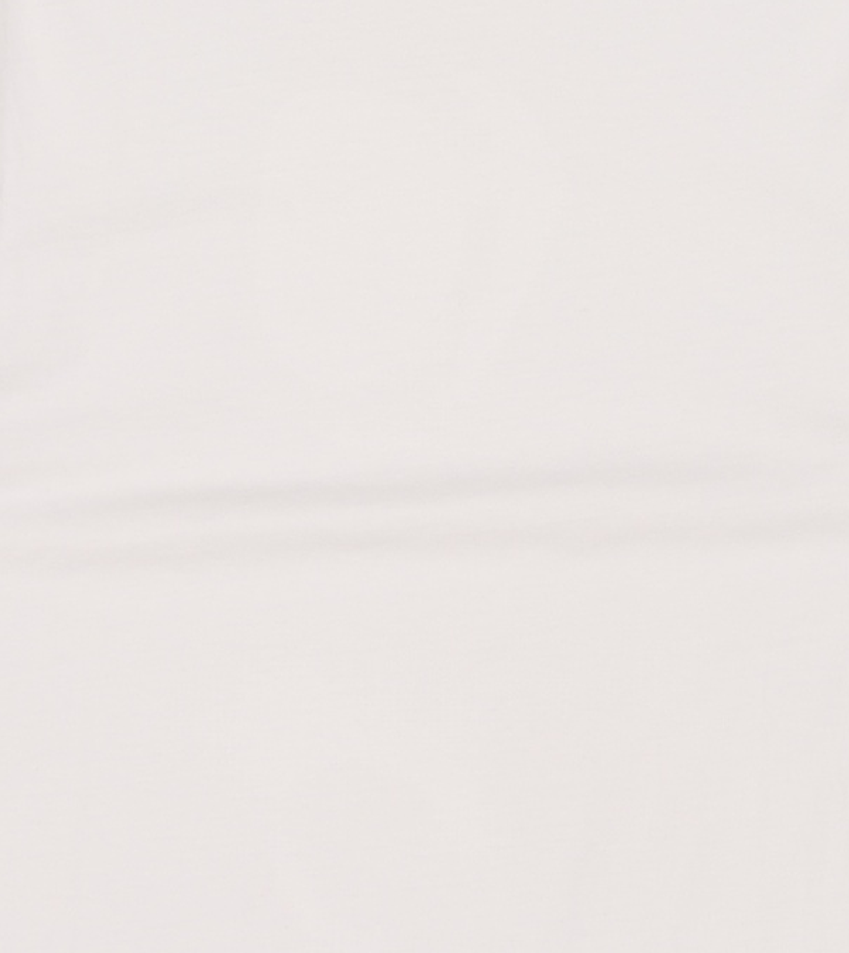 베이직하우스(BASIC HOUSE) UNI 레이어드 라운드 반팔티셔츠 화이트_일반기장(+4cm) LATS0104 95