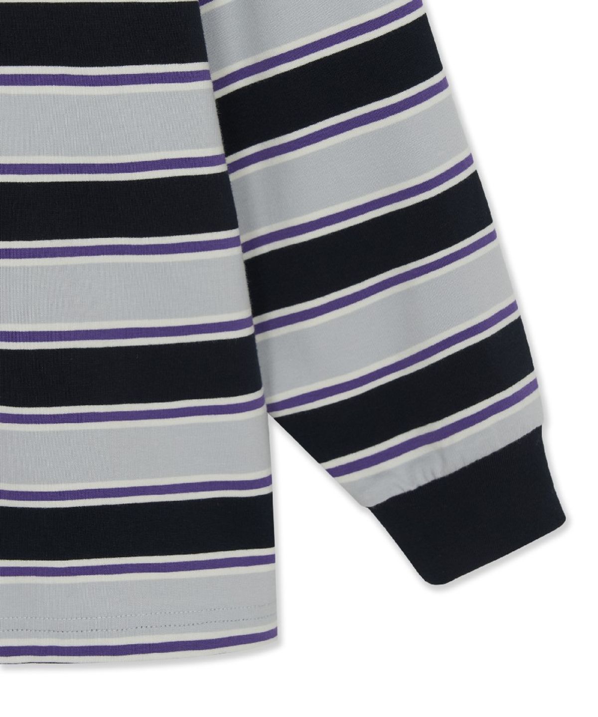 엠엘비 키즈(MLB KIDS) 스포티브 멀티 스트라이프 티셔츠 BOS (D.Violet)
