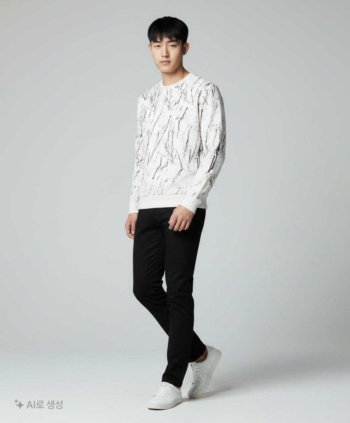 에이치앤엠(H&M) 맨투맨/스웨트셔츠 L