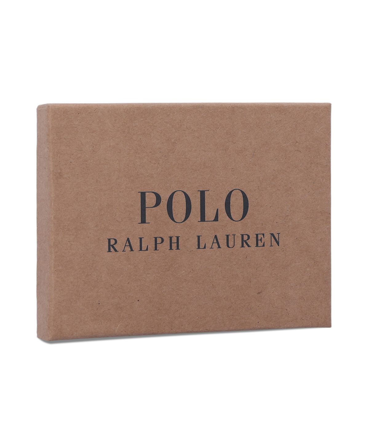 폴로 랄프 로렌(POLO RALPH LAUREN) 스무드 레더 카드 케이스-브라운