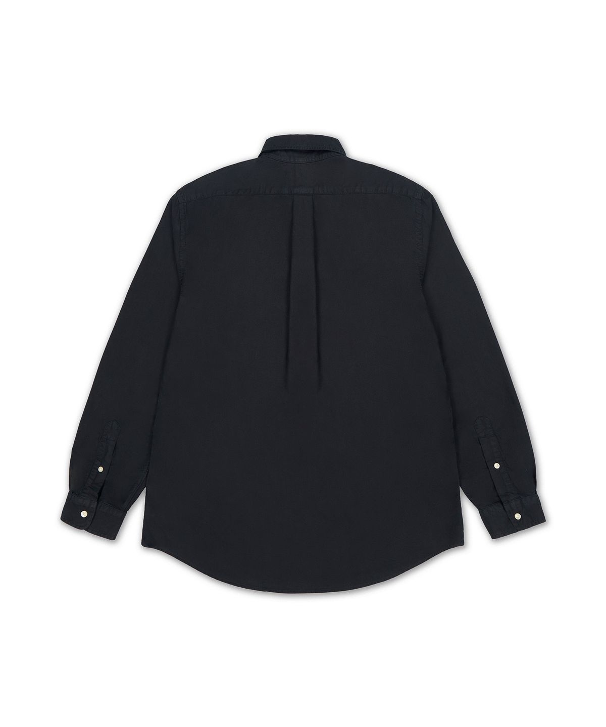 폴로 랄프 로렌(POLO RALPH LAUREN) 커스텀 핏 옥스포드 셔츠-블랙