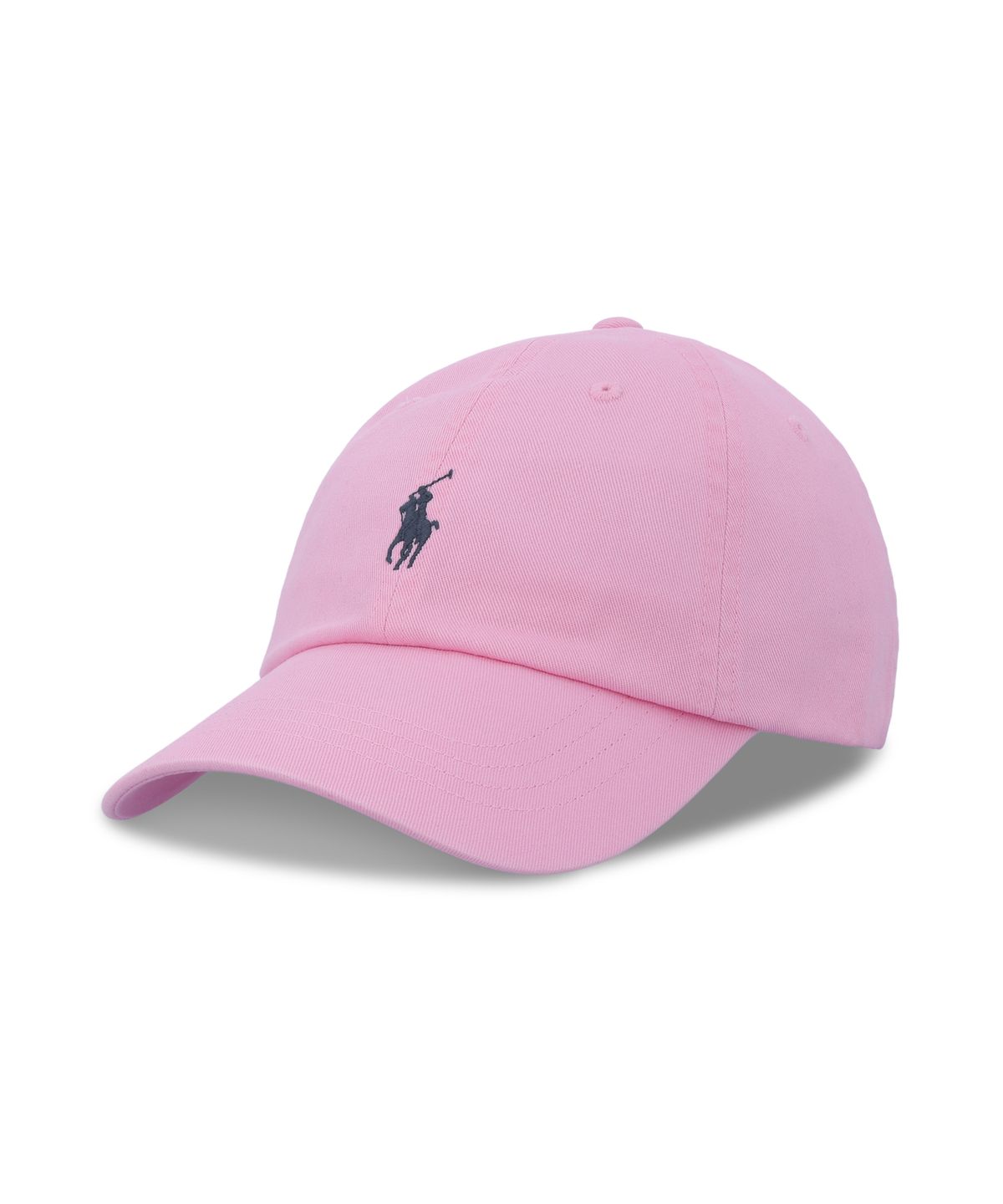 폴로 랄프 로렌(POLO RALPH LAUREN) 코튼 치노 베이스볼 캡-핑크
