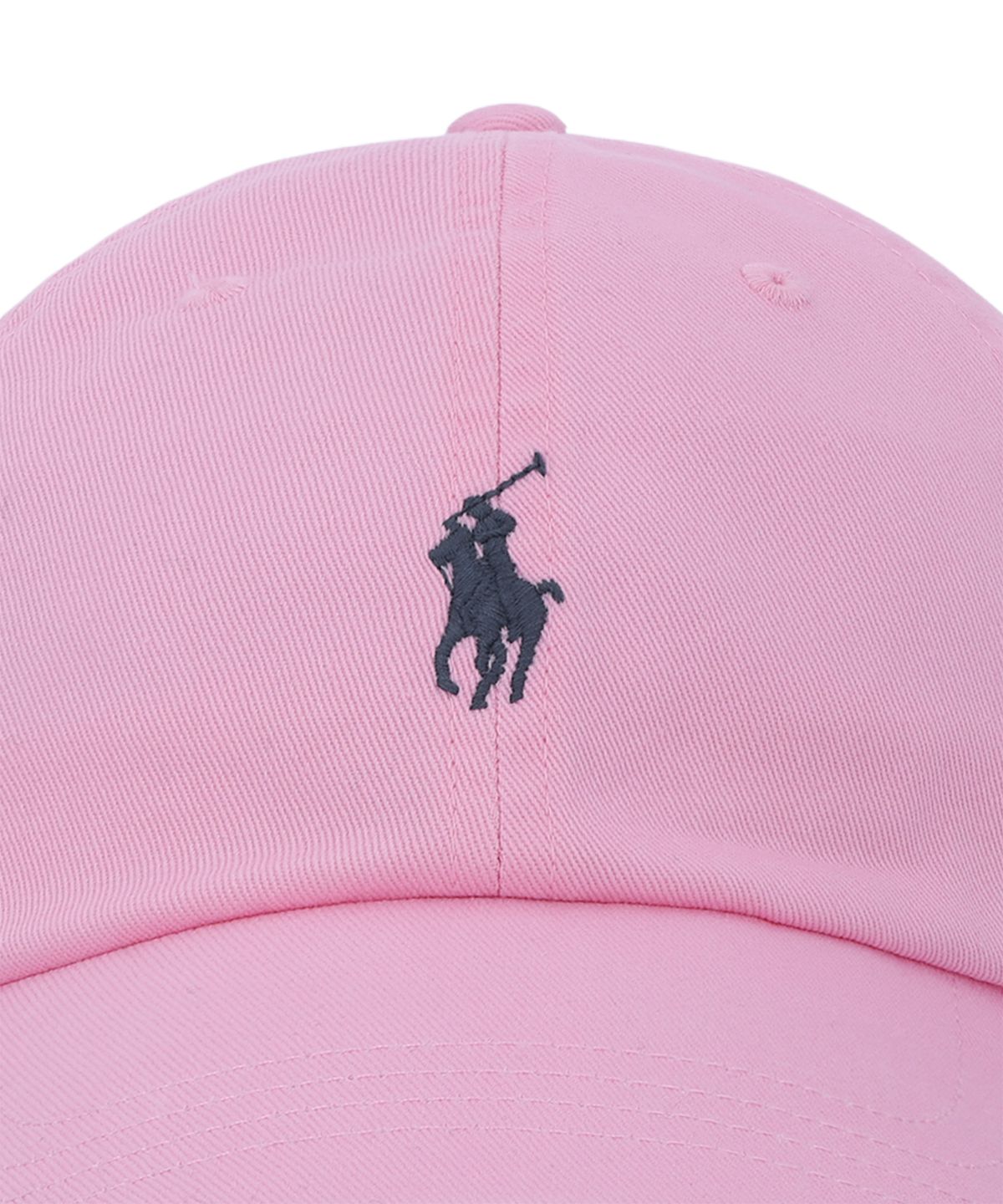 폴로 랄프 로렌(POLO RALPH LAUREN) 코튼 치노 베이스볼 캡-핑크