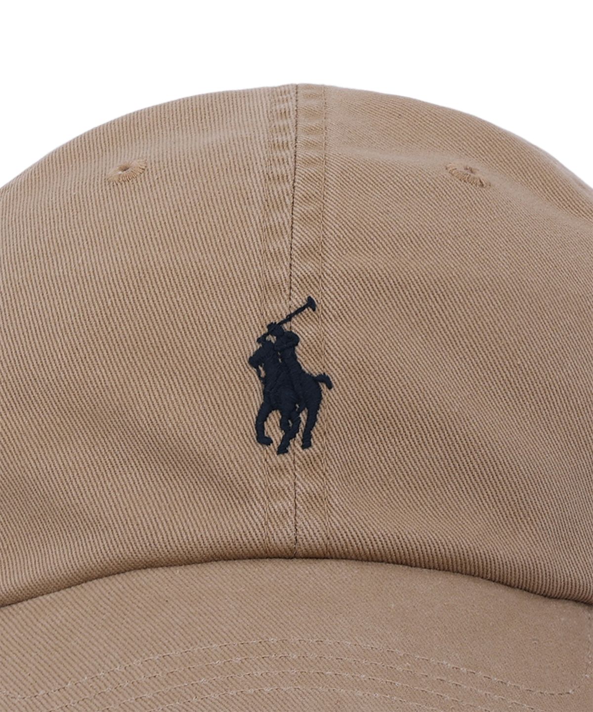 폴로 랄프 로렌(POLO RALPH LAUREN) 코튼 치노 베이스볼 캡-베이지/카키