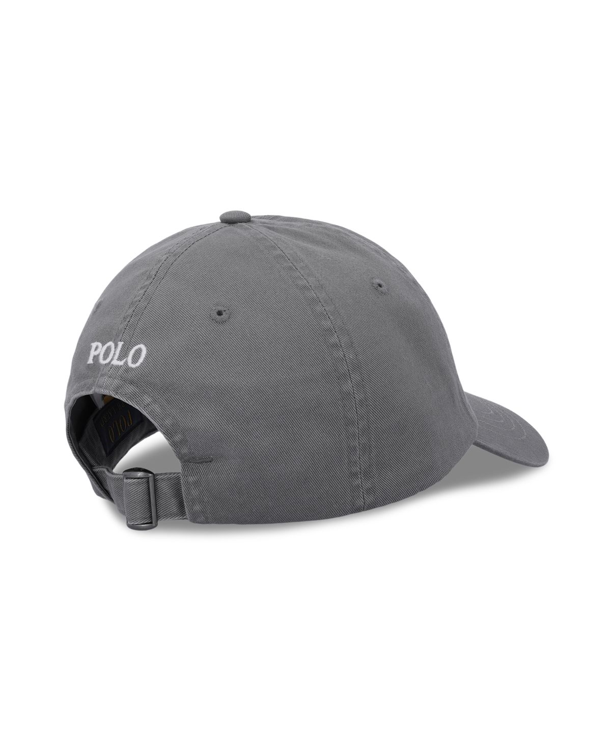 폴로 랄프 로렌(POLO RALPH LAUREN) 코튼 치노 베이스볼 캡-그레이