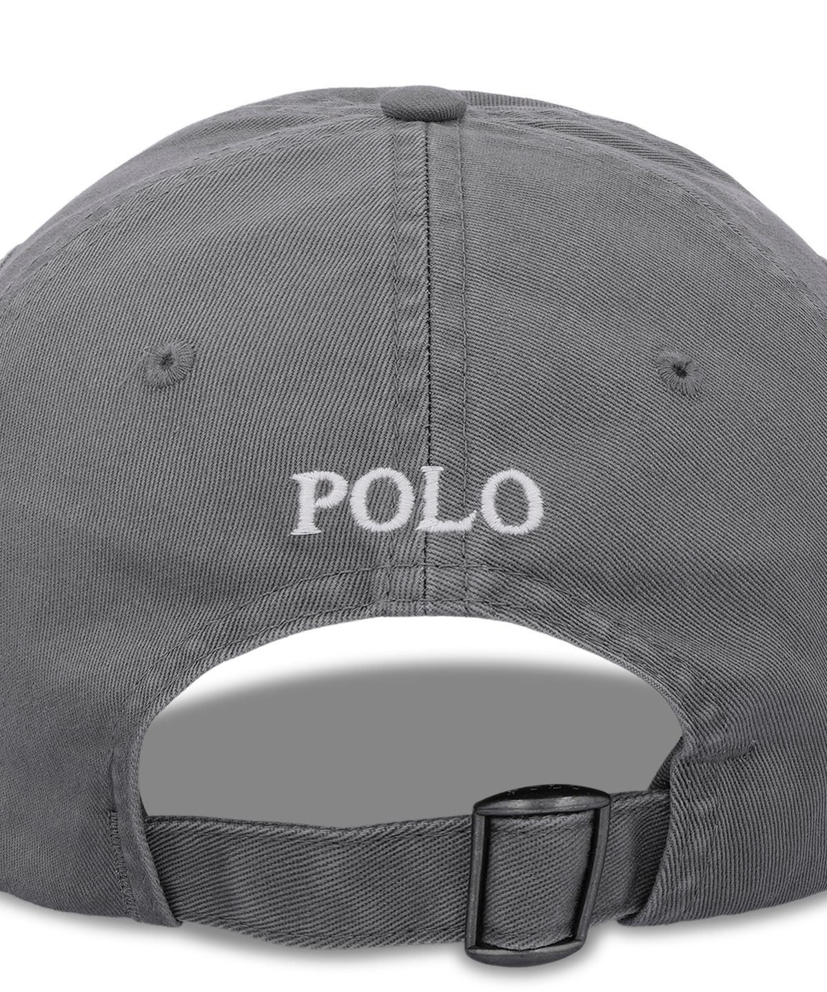폴로 랄프 로렌(POLO RALPH LAUREN) 코튼 치노 베이스볼 캡-그레이