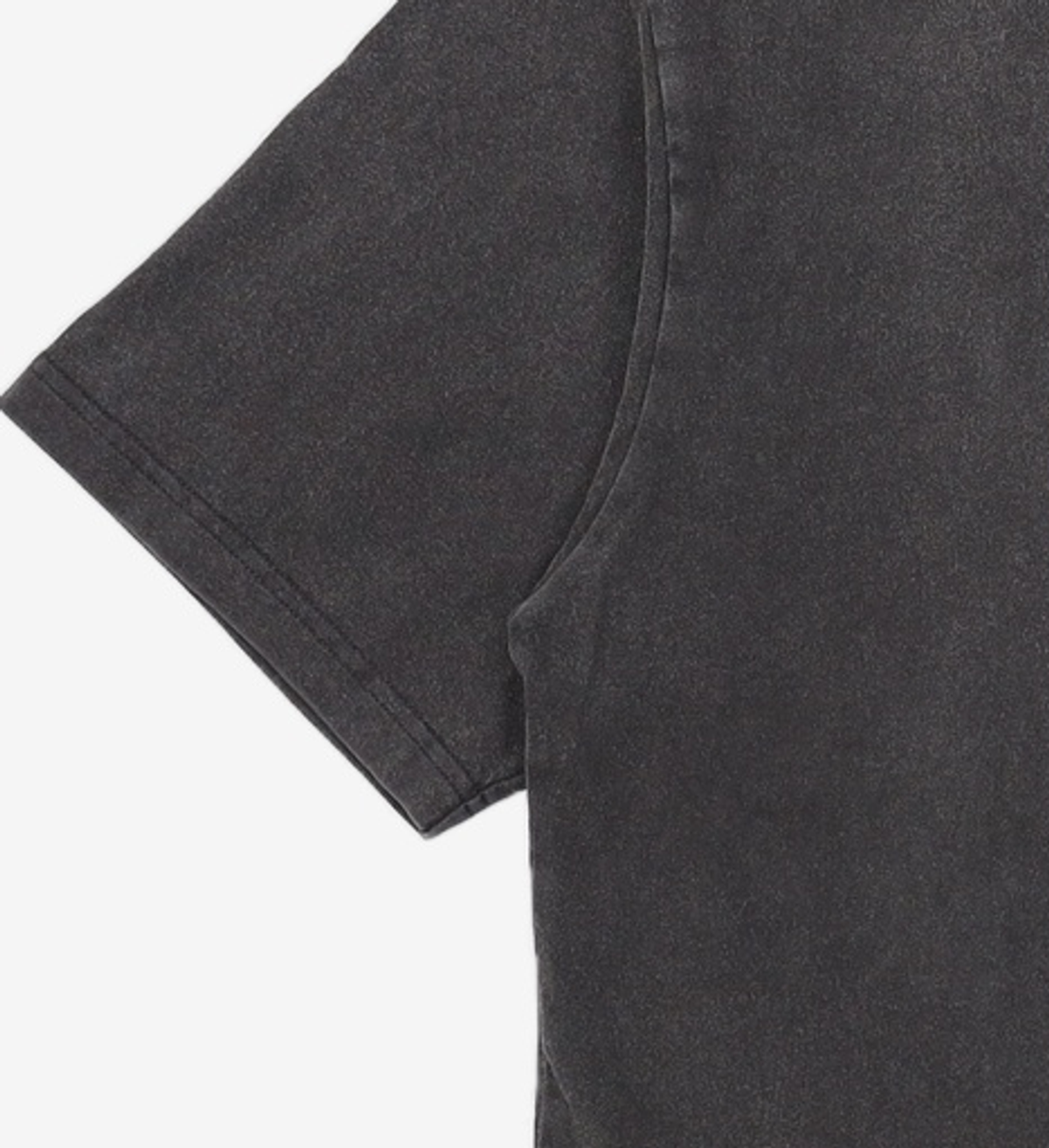 노매뉴얼(NOMANUAL) EMBLEM WASHED T-SHIRT - WASHED BLACK L