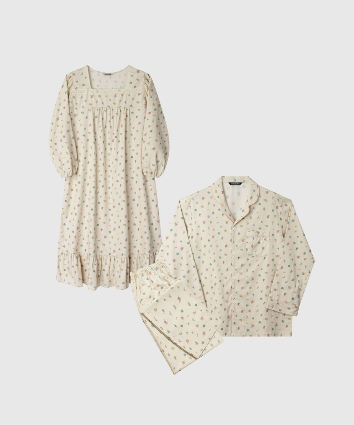 조스라운지(JO'S LOUNGE) [모달] (couple) Harvest Pajama Set + One-piece