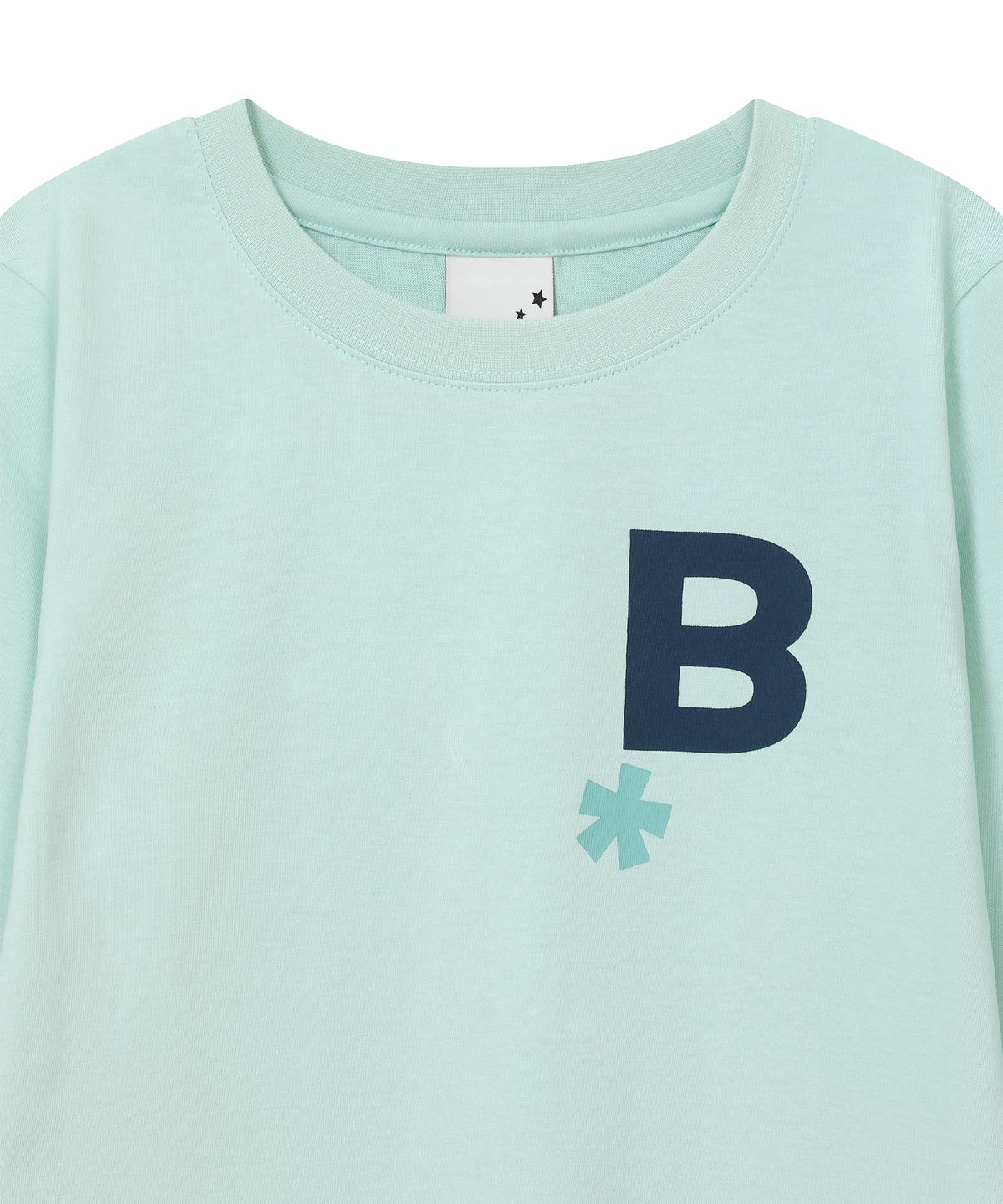 바우프(BAUF) B logo 슬림핏 롱슬리브 [민트]