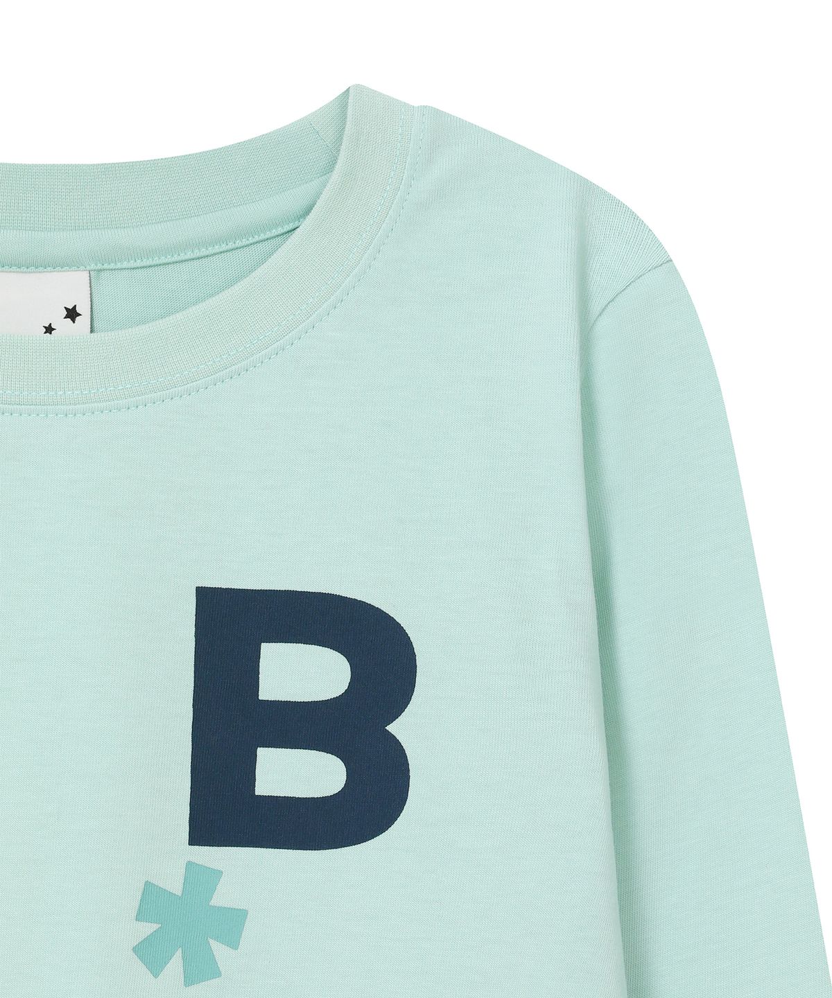 바우프(BAUF) B logo 슬림핏 롱슬리브 [민트]