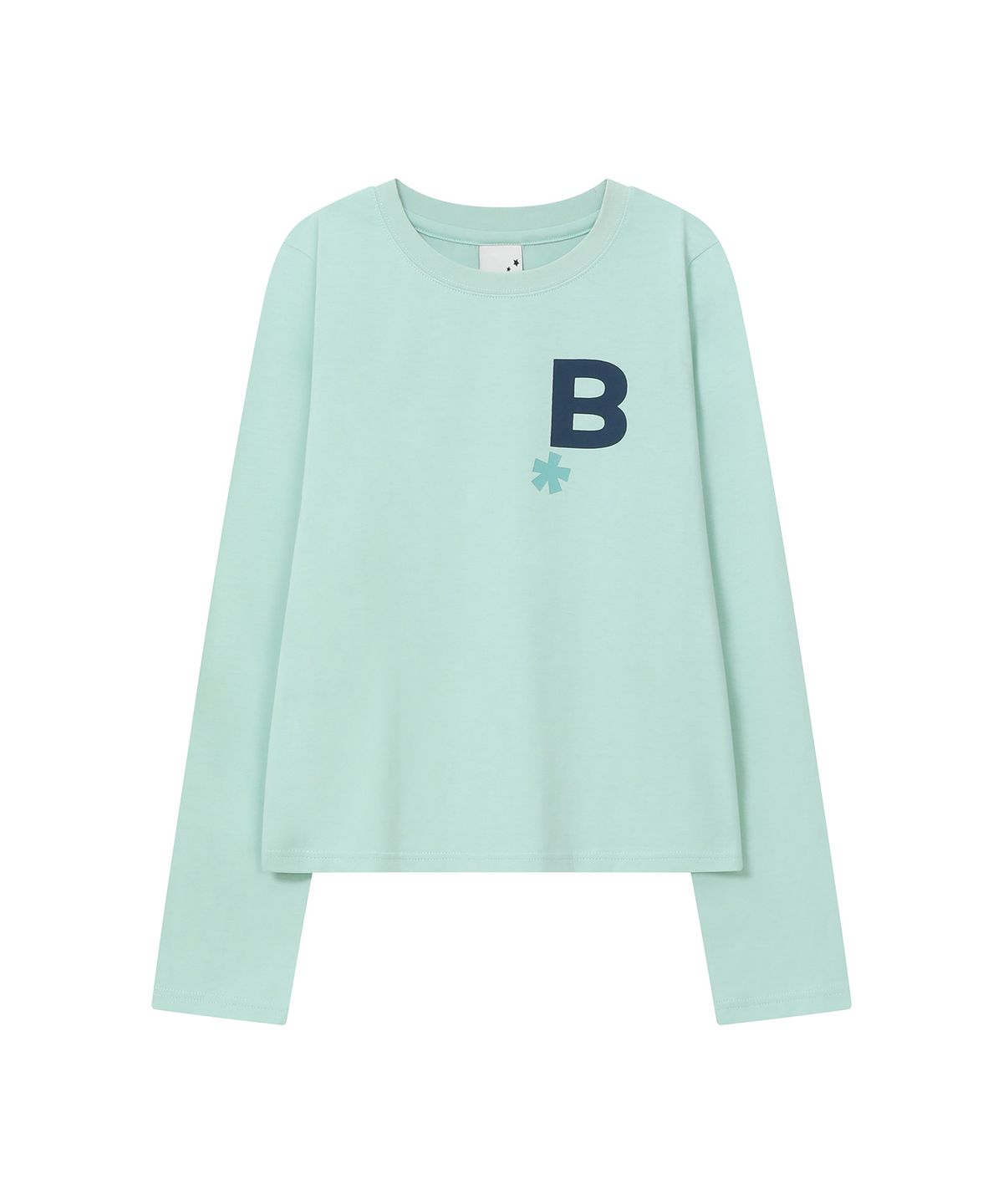 바우프(BAUF) B logo 슬림핏 롱슬리브 [민트]