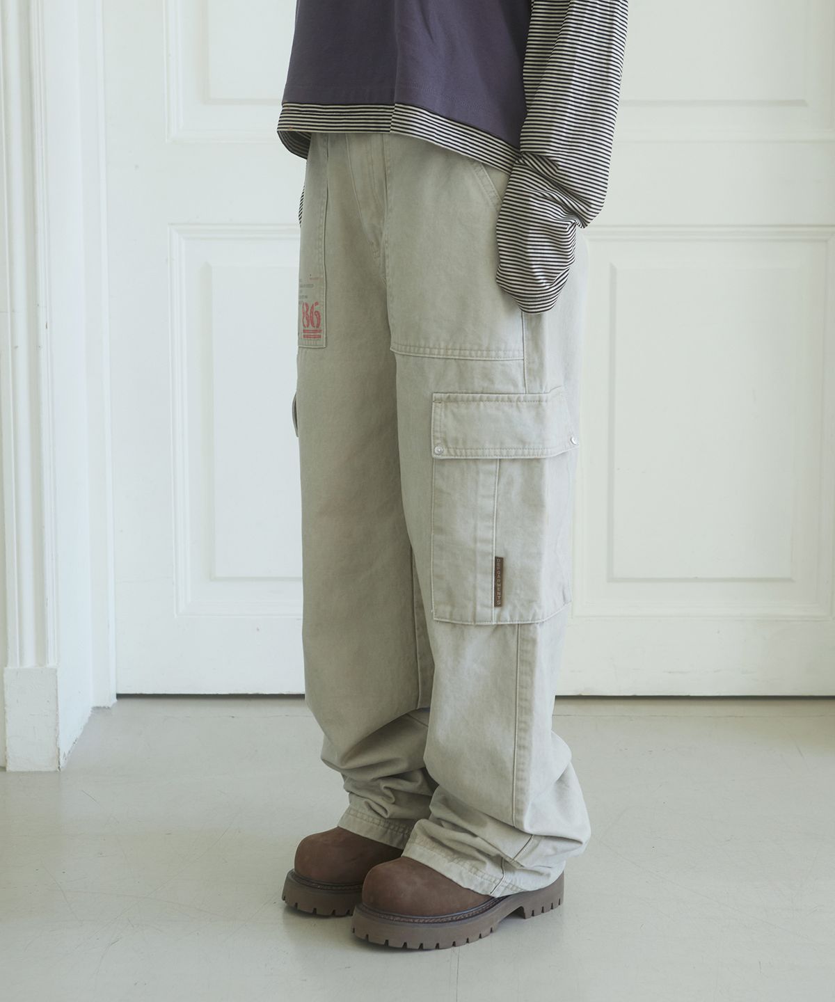 데프가먼츠(DEFGARMENTS) FATIGUE DRAW GARGO PANTS [2COLOR]