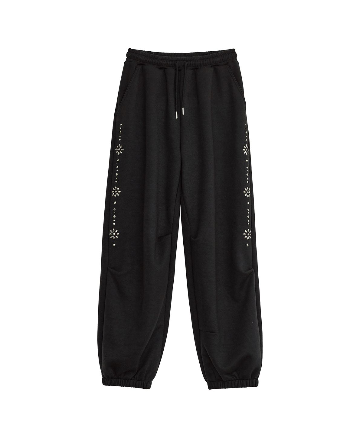 데프가먼츠(DEFGARMENTS) STUD JOGGER PANTS [2COLOR]