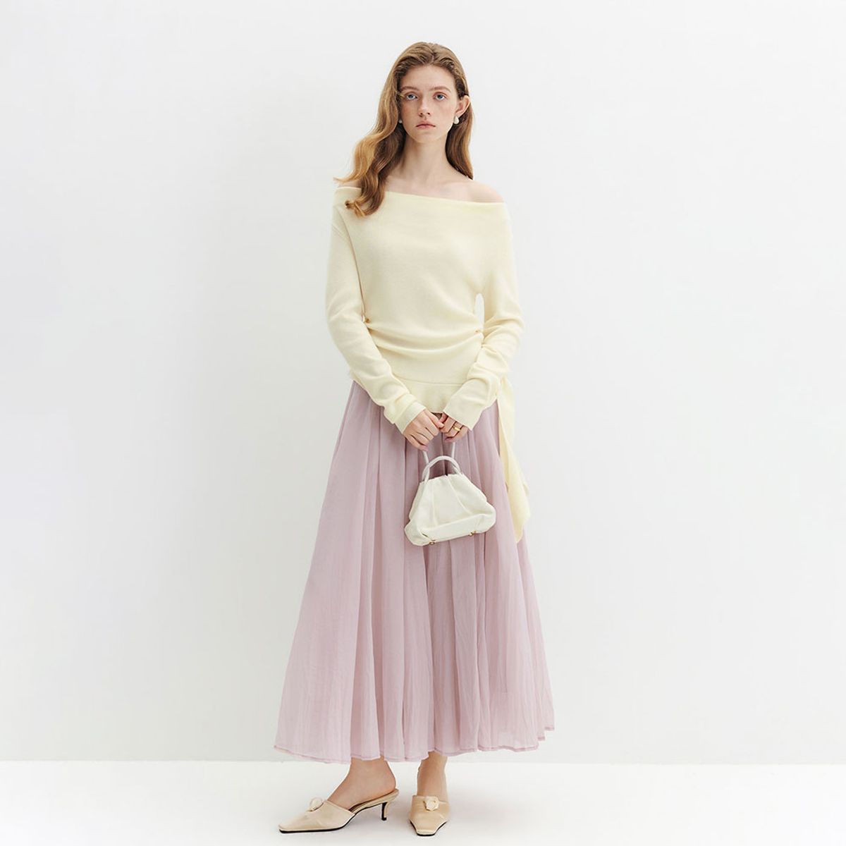 웬스데이딜라잇(WEDNESDAY DELIGHT) WD_Wool knit sweater top