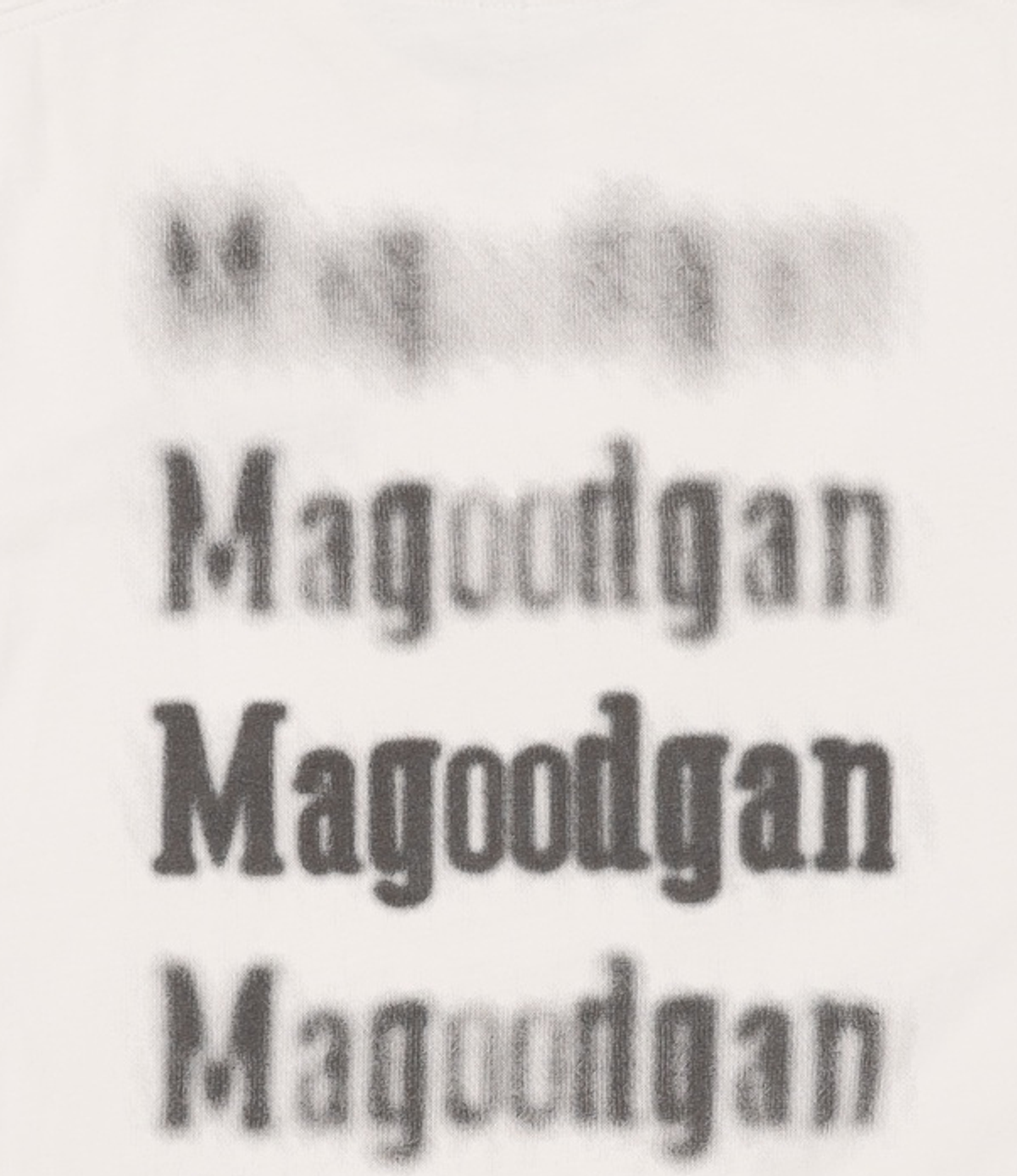 맥우드건(MAGOODGAN) 반소매 티셔츠 S