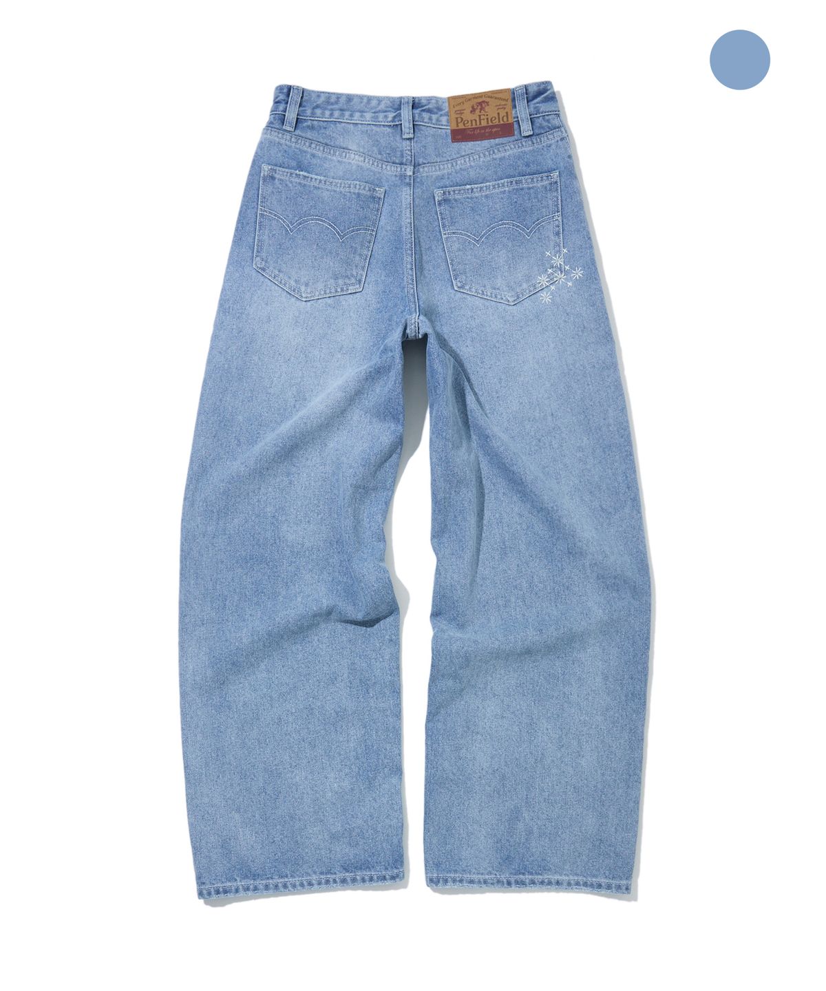 펜필드(PENFIELD) [PF]워시드 와이드 진_우먼_FS3WP13F