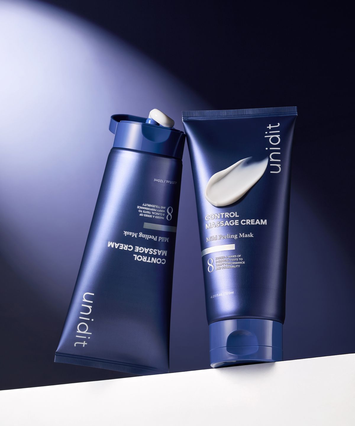유니딧(UNIDIT) [워시오프팩/각질]컨트롤 마사지크림 120ml 1개 워시오프팩 각질제거 탄력 보습케어