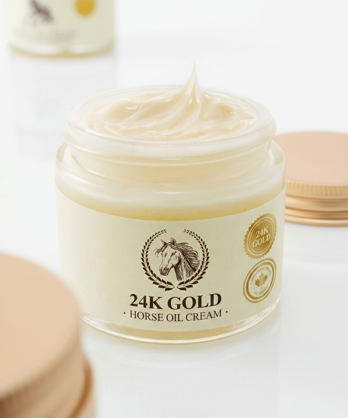 유니딧(UNIDIT) [광채/보습]24K 골드 마유 크림 70ml 2개 3중보습 광채