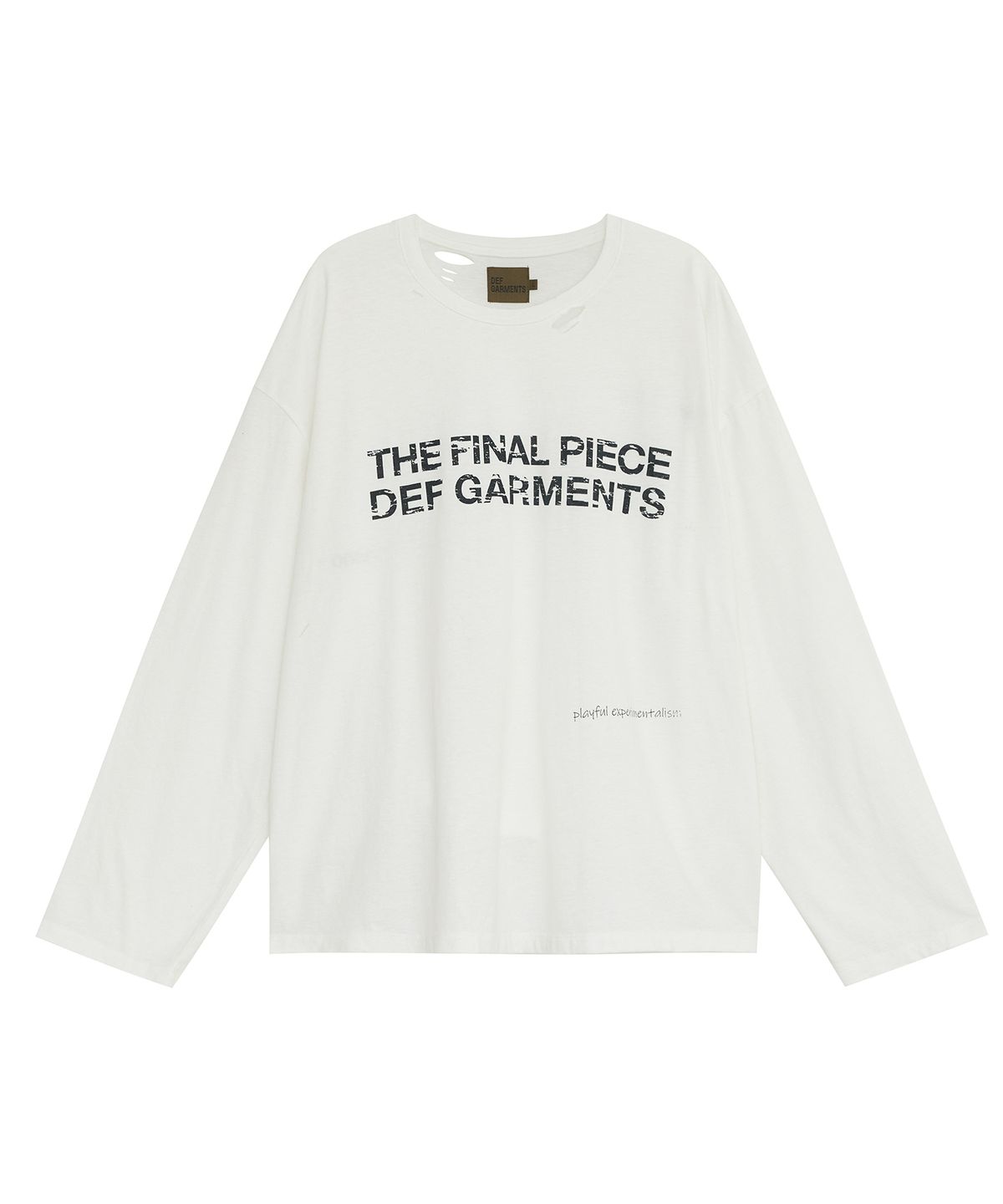 데프가먼츠(DEFGARMENTS) DEF SLUB LONG SLEEVE [2COLOR]
