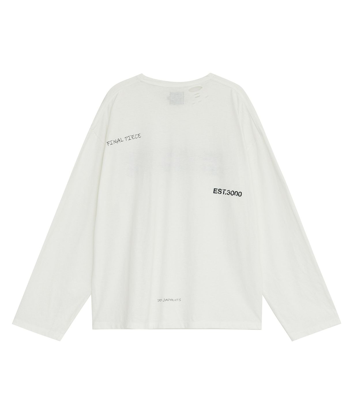 데프가먼츠(DEFGARMENTS) DEF SLUB LONG SLEEVE [2COLOR]