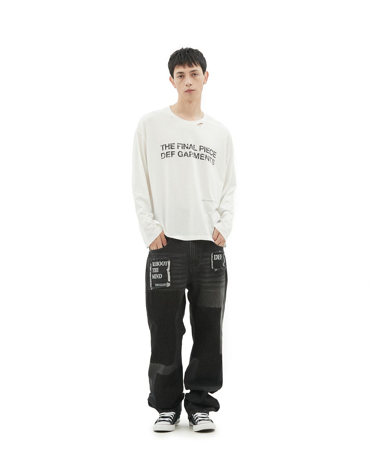 데프가먼츠(DEFGARMENTS) DEF SLUB LONG SLEEVE [2COLOR]