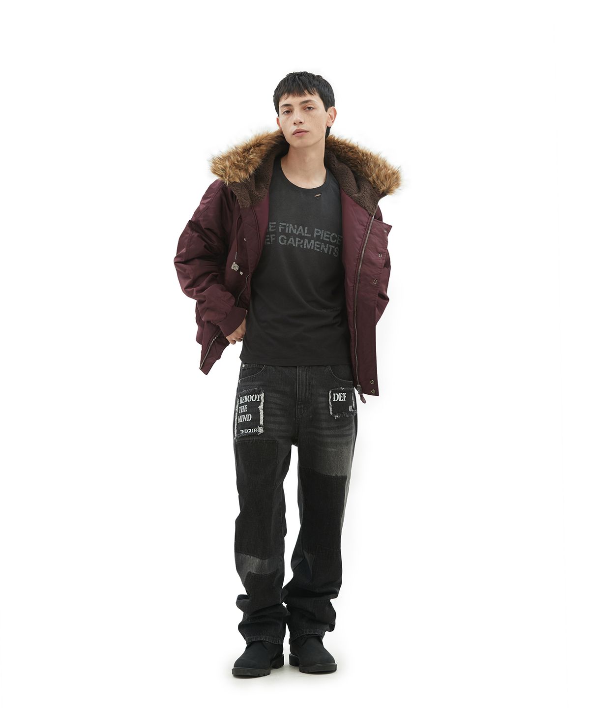 데프가먼츠(DEFGARMENTS) DEF SLUB LONG SLEEVE [2COLOR]