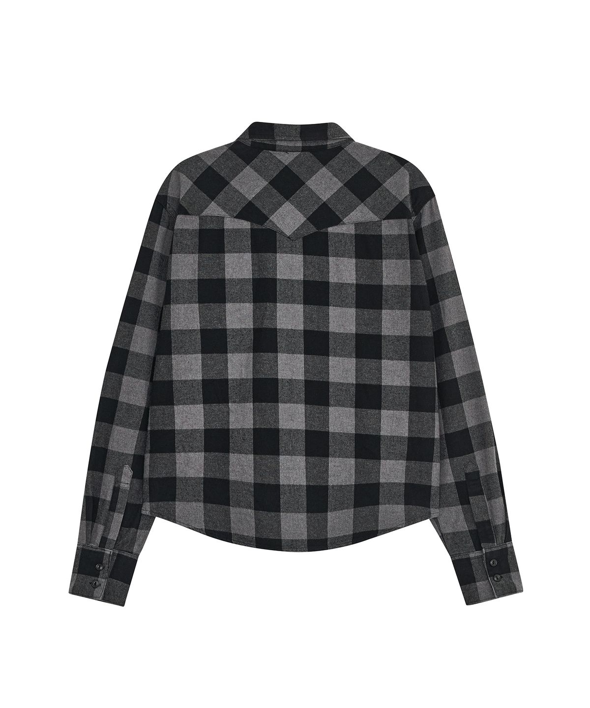 데프가먼츠(DEFGARMENTS) STUD CHECK WESTERN SHIRTS [2COLOR]