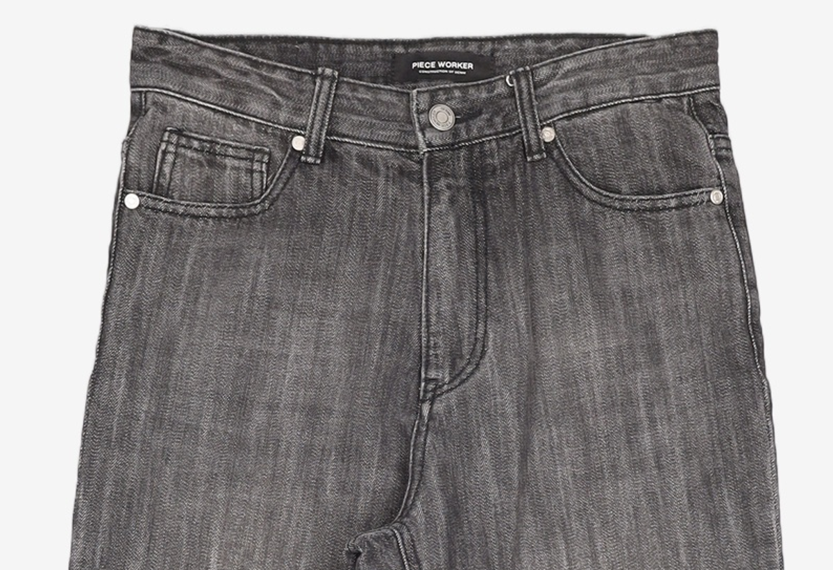피스워커(PIECE WORKER) Appennino Black / Semi Wide 28