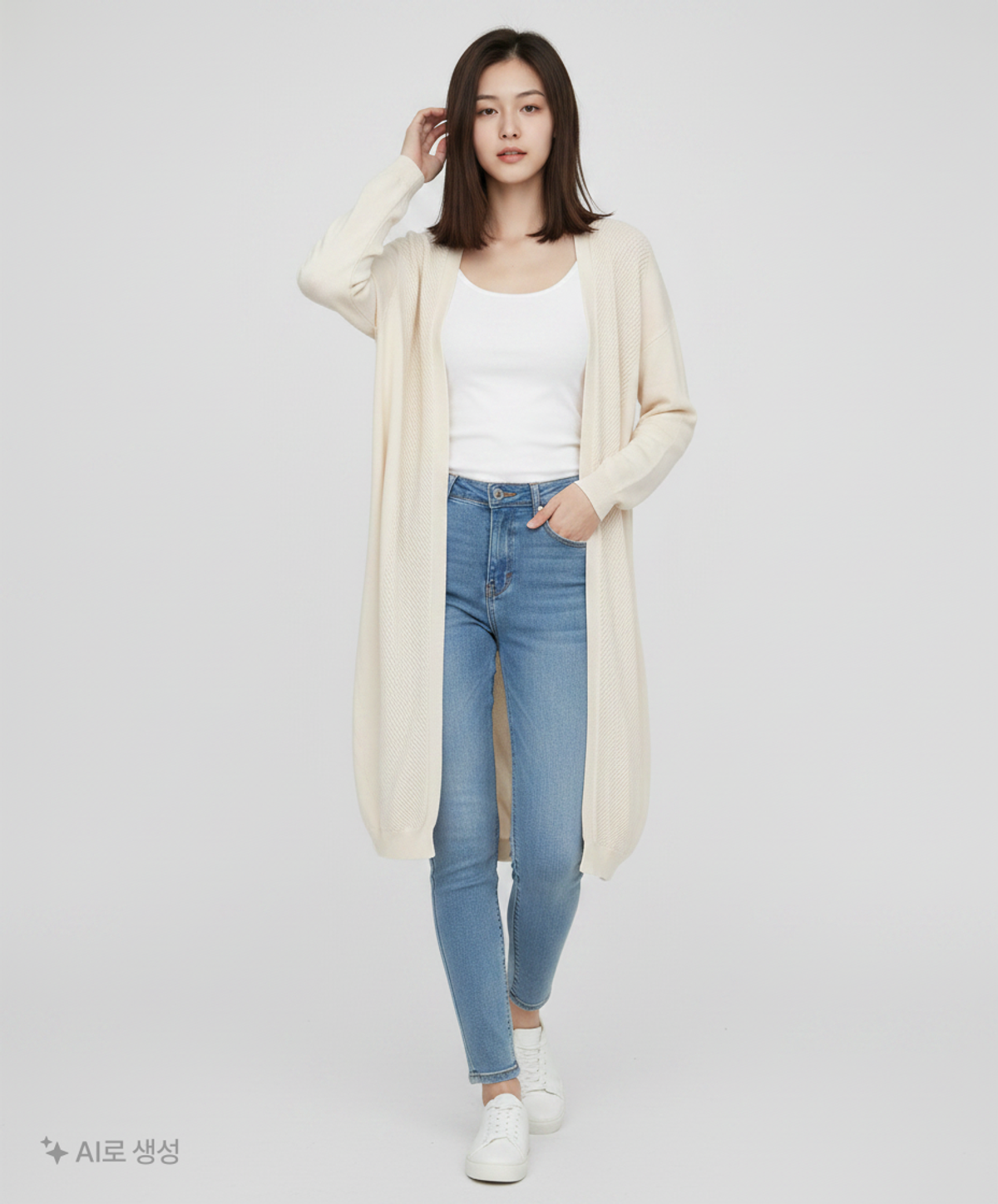 세컨스킨(2NDSKIN) 카디건 XS