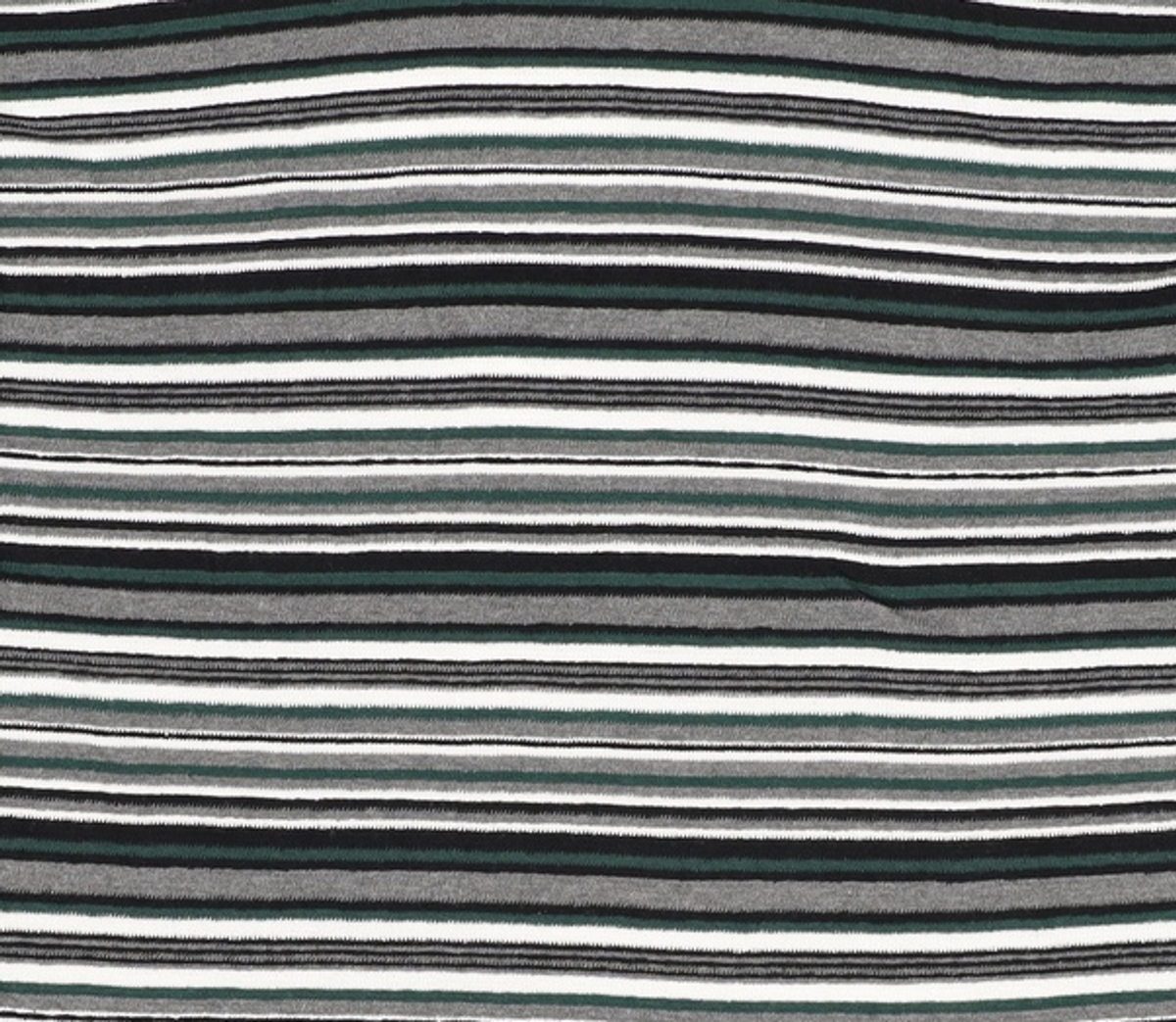 메종미네드(MAISON MINED) MULTICOLOR STRIPE HALF T GREEN L