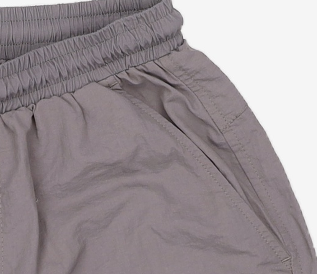 샌드 사운드(SAND SOUND) Dry Nylon Crop Shorts  Ash S