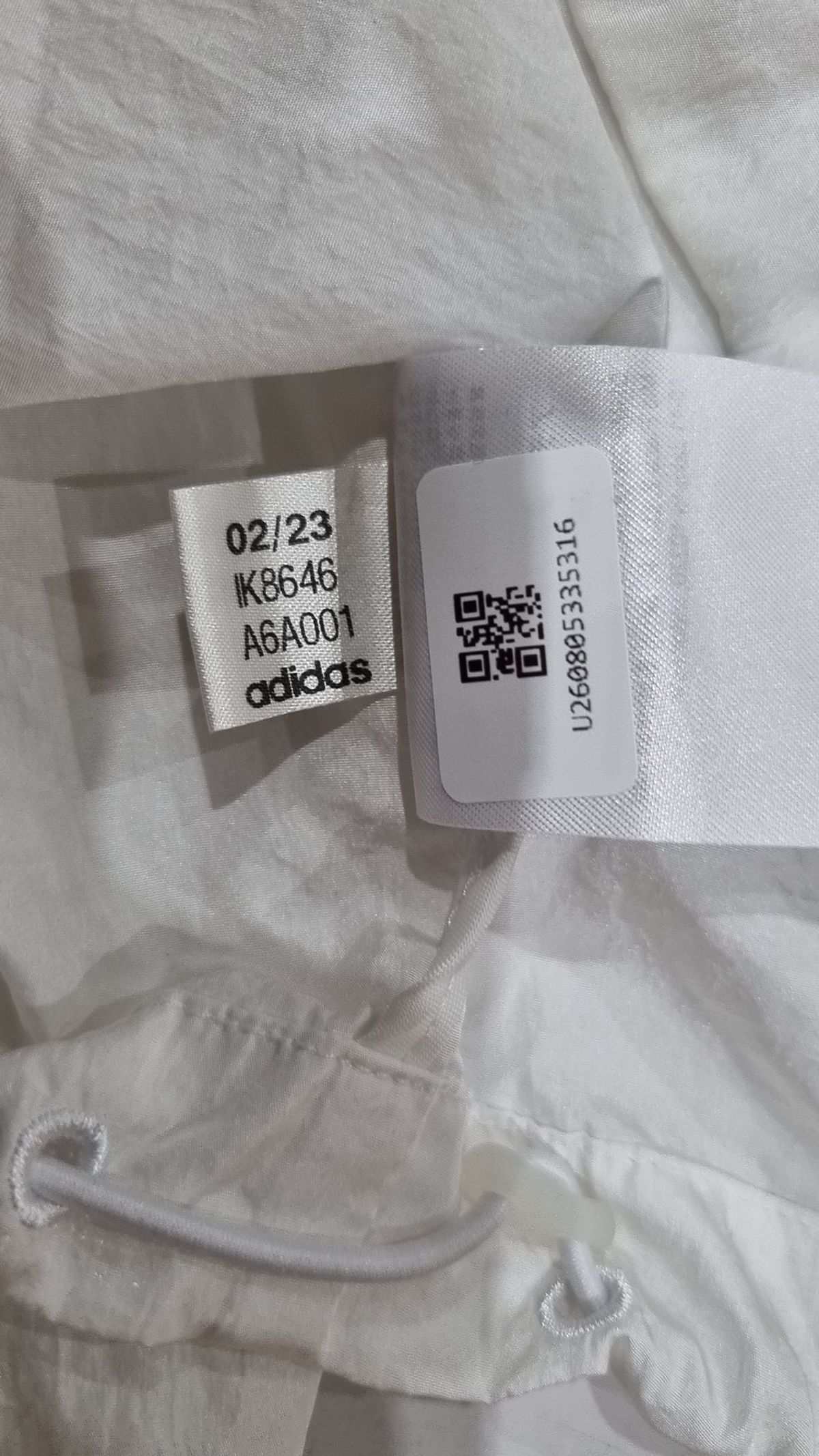 아디다스(ADIDAS) 서머 윈드브레이커 - 화이트 / IK8646 M