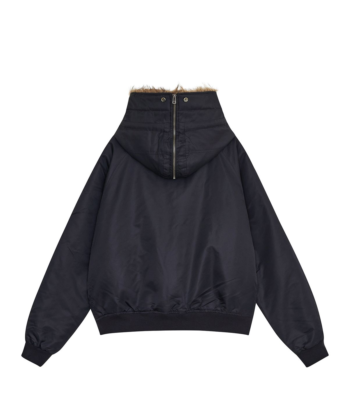 데프가먼츠(DEFGARMENTS) MA-1 HOOK FUR JACKET [NAVY]